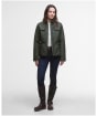 Women's Barbour Dahlia Quilted Jacket - Olive