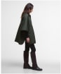 Women's Barbour Oakham Quilted Cape - Olive