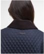 Women's Barbour Oakham Quilted Cape - Dark Navy