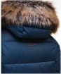 Women's Barbour Marjoram Puffer Jacket - DARK NAVY/BLACKW
