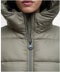Women's Barbour International Olivios Puffer Jacket - Dusky Khaki