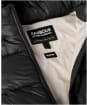 Women's Barbour International Longline Olivios Puffer Jacket - Black