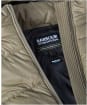 Women's Barbour International Longline Olivios Puffer Jacket - Dusky Khaki