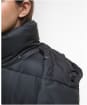 Women's Barbour International Lisbon Puffer Jacket - Black