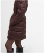 Women's Barbour International Anastasia Puffer Jacket - Red Velvet