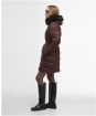 Women's Barbour International Anastasia Puffer Jacket - Red Velvet