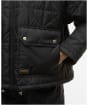 Women's Barbour International Juliana Quilted Jacket - Black