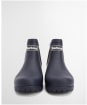 Women's Barbour Wilton Ankle Welly - Navy / Hessian