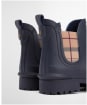 Women's Barbour Wilton Ankle Welly - Navy / Hessian