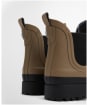 Women's Barbour Mallow Chelsea Wellington Boots - MILITARY BROWN/B