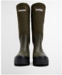 Women's Barbour Marnie Quilted Tall Wellies - Olive / Black