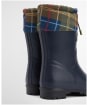 Women's Barbour Mowbray Mid Wellingtons - Navy / Classic Tartan