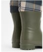 Women's Barbour Mowbray Mid Wellingtons - Olive / Ancient Tartan