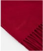 Women's Barbour Lambswool Woven Scarf - Wine