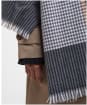 Women's Barbour Melody Scarf - Charcoal