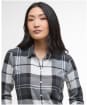 Women’s Barbour Bredon Shirt - CHARCOAL TARTAN