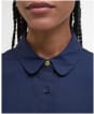 Women's Barbour Lavender Long Sleeve, Fitted, Cotton Blend Shirt - Navy / Hessian