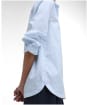 Women's Barbour Claydon Shirt - Ice Blue Stripe
