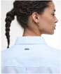 Women's Barbour Claydon Shirt - Ice Blue Stripe