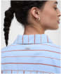 Women's Barbour Saffron Shirt - Ice Blue Stripe