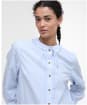 Women's Barbour Cecelia Shirt - Ice Blue Stripe