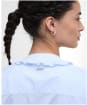 Women's Barbour Cecelia Shirt - Ice Blue Stripe