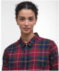 Women's Barbour Glades Check Shirt - Winterberry Tartan