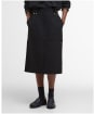 Women's Barbour Leonie Midi Skirt - Black