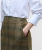 Women's Barbour Bamburgh Mini Skirt - Arabesque / Brown