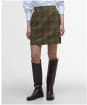 Women's Barbour Bamburgh Mini Skirt - Arabesque / Brown