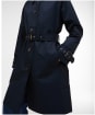 Women's Barbour Maia Showerproof Jacket - Dark Navy / Hessian Tartan