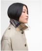 Women's Barbour Maia Showerproof Jacket - Mist /Hessian Tartan