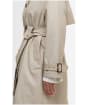 Women's Barbour Maia Showerproof Jacket - Mist /Hessian Tartan