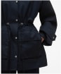 Women's Barbour Fallyn Showerproof Jacket - Dark Navy / Hessian