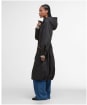 Women's Barbour Dena Showerproof Jacket - Black / Classic Tartan