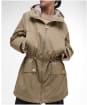 Women's Barbour Inola Showerproof Jacket - Military Brown / Ancient Tartan