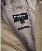 Women's Barbour Inola Showerproof Jacket - Military Brown / Ancient Tartan