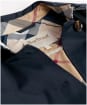 Women's Barbour Robyn Showerproof Trench - Dark Navy / Hessian Tartan