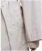 Women's Barbour Robyn Showerproof Trench - Mist /Hessian Tartan