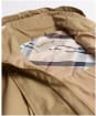 Women's Barbour Everlee Showerproof Cape - Military Brown / Hollyhock
