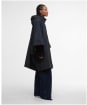 Women's Barbour Everlee Showerproof Cape - Black / Onyx Tartan