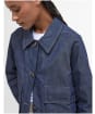 Women's Barbour Demi Showerproof Jacket - Indigo / Hessian Tartan