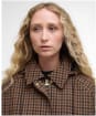 Women's Barbour Audrey Showerproof Jacket - Vicuna Gingham Check