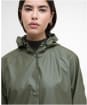 Women's Barbour International Recoleta Showerproof Jacket - Dusky Khaki