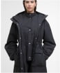 Women's Barbour International Gabriella Showerproof Jacket - Black