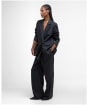 Women's Barbour Antonia Double Breasted Suit Jacket - Charcoal