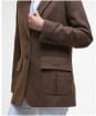 Women's Barbour Elm Tailored Jacket - Military Brown