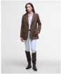 Women's Barbour Elm Tailored Jacket - Military Brown