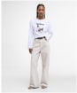 Women's Barbour Woodhouse Long Sleeve T-Shirt - White