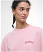 Women's Barbour Claydon T-Shirt - Pink Blush